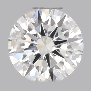 Round diamond — real photo