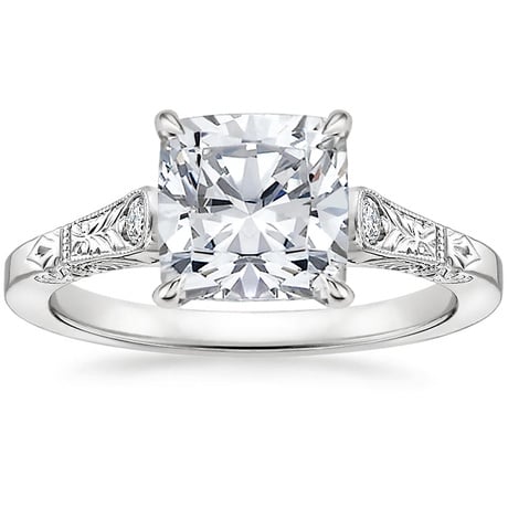 Hand Engraved Vintage Inspired Ring