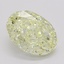 1.52 Ct. Fancy Light Yellow Oval Diamond