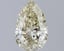 0.73 Ct. Light Yellow Pear Lab Grown Diamond