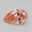 1.01 Ct. Fancy Intense Pink Pear Lab Grown Diamond