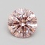 1.50 Ct. Fancy Intense Pink Round Lab Grown Diamond