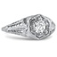 Art Nouveau Diamond Vintage Ring