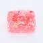 1.06 Ct. Fancy Vivid Pink Cushion Lab Grown Diamond