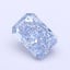 1.5 Ct. Fancy Vivid  Blue Radiant Lab Grown Diamond