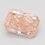 1.03 Ct. Fancy Intense Orangy Pink Radiant Lab Grown Diamond