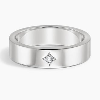 Artemis 5.5mm Wedding Ring in Platinum