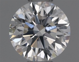 Round diamond — real photo