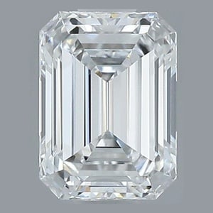 Emerald diamond — real photo
