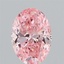 1.59 Ct. Fancy Vivid Pink Oval Lab Grown Diamond