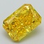 2.29 Ct. Fancy Vivid Yellow Radiant Lab Grown Diamond
