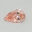 0.36 Ct. Fancy Vivid Pink Pear Lab Grown Diamond