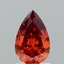 1.05 Ct. Fancy Intense Brownish Orange Pear Lab Grown Diamond