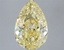 3.59 Ct. Fancy Intense  Yellow Pear Lab Grown Diamond