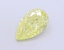 2.46 Ct. Fancy Intense  Yellow Pear Lab Grown Diamond