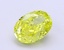 2.99 Ct. Fancy Vivid Yellow Oval Lab Grown Diamond