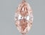 1.05 Ct. Fancy Vivid Pink Marquise Lab Grown Diamond
