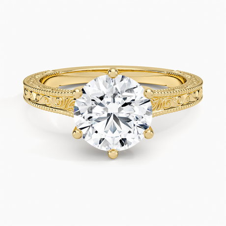 Hudson Engraved Ring - Brilliant Earth