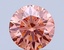 0.73 Ct. Fancy Vivid Pink Round Lab Grown Diamond