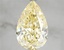 4.60 Ct. Fancy Intense Yellow Pear Lab Grown Diamond