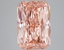 5.07 Ct. Fancy Vivid Pink Radiant Lab Grown Diamond