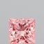 1.50 Ct. Fancy Intense  Pink Princess Lab Grown Diamond