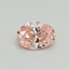 0.30 Ct. Fancy Intense Pink Oval Lab Grown Diamond