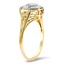 The Judy Ring, smalltop view on a hand