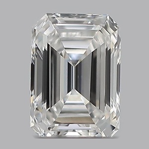 Emerald diamond — real photo