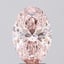 3.26 Ct. Fancy Intense Pink Oval Lab Grown Diamond