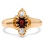 Victorian Garnet Vintage Ring