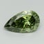 2.60 Ct. Fancy Vivid Green Pear Lab Grown Diamond
