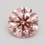 2.02 Ct. Fancy Intense Pink Round Lab Grown Diamond