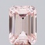 4.00 Ct. Fancy Intense Pink Emerald Lab Grown Diamond