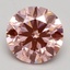 3.00 Ct. Fancy Intense Pink Round Lab Grown Diamond
