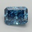 2.12 Ct. Fancy Vivid Blue Radiant Lab Grown Diamond