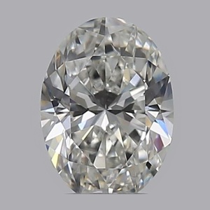 Oval diamond — real photo