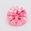 1.59 Ct. Fancy Vivid  Pink Round Lab Grown Diamond