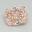 2.02 Ct. Fancy Vivid Pink Cushion Lab Grown Diamond