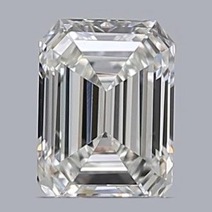 Emerald diamond — real photo
