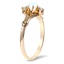 The Daeva Ring, smalltop view on a hand