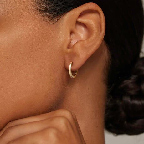 1.6mm Mini Perfect Flat Hoop Earrings