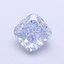 1.56 Ct. Fancy Intense  Blue Cushion Lab Grown Diamond