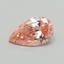 0.40 Ct. Fancy Vivid Pink Pear Lab Grown Diamond
