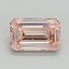 5.02 Ct. Fancy Intense Pink Emerald Lab Grown Diamond