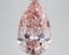2.98 Ct. Fancy Intense Pink Pear Lab Grown Diamond