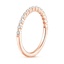 14K Rose Gold Milan Diamond Ring (1/5 ct. tw.), smallside view
