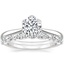 Platinum Caliana Ring with Versailles Diamond Ring (3/8 ct. tw.)