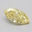 1.01 Ct. Fancy  Yellow Marquise Lab Grown Diamond