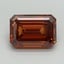 10.50 Ct. Fancy Vivid Orange Emerald Lab Grown Diamond